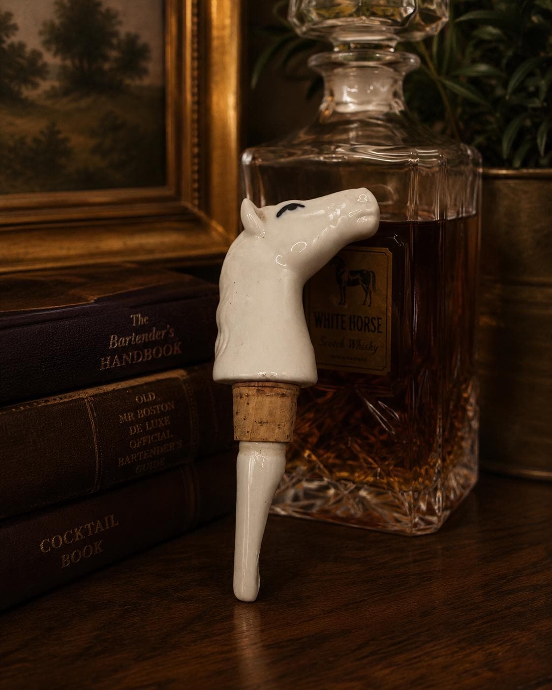 White Horse Whiskey Bottle - Etsy