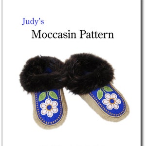 Men's moccasin pattern with instruction booklet, all sizes, gift for man, slipper pattern, instant PDF download