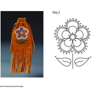 Book of beadwork designs, Ebook, PDF, instant download, moccasins image 7