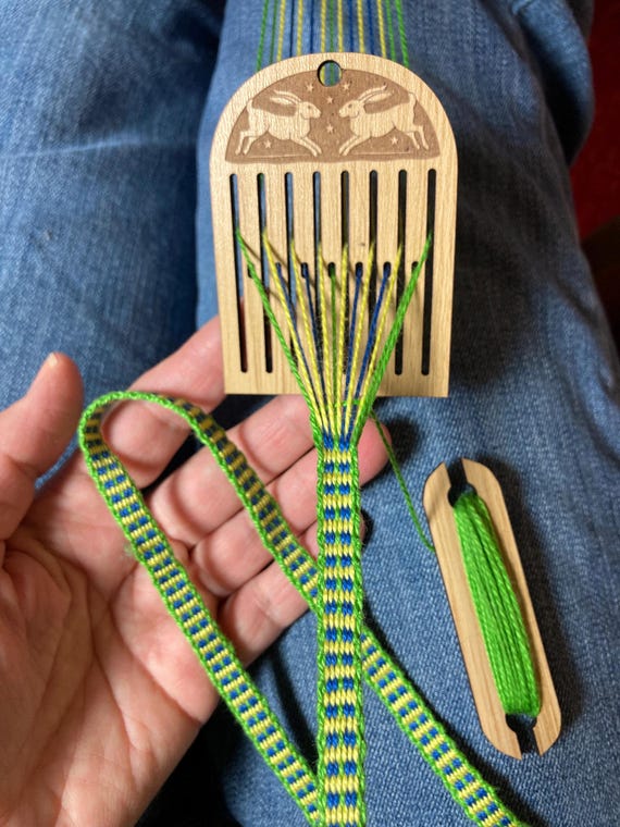 Rigid Heddle Backstrap Loom Kit for Bandweaving, Everything You