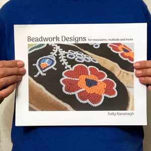Book of beadwork designs, Ebook, PDF, instant download, moccasins image 5