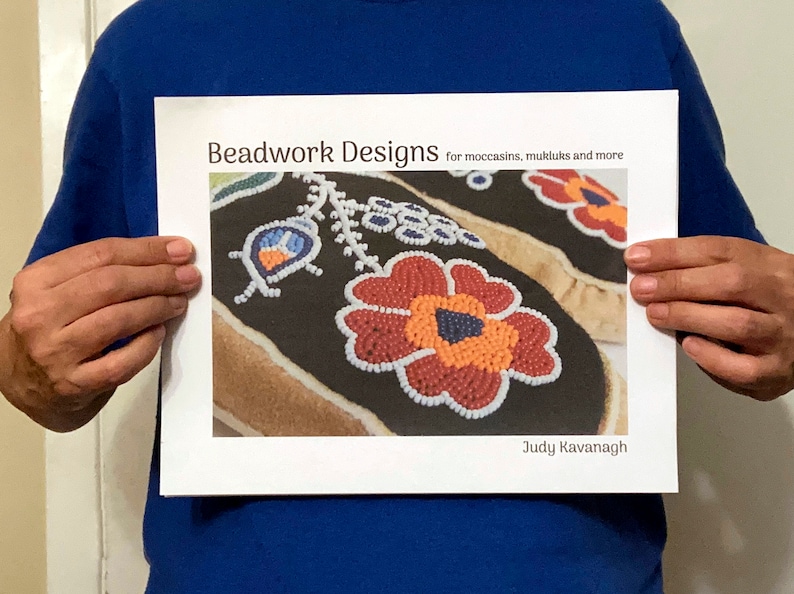 Book of beadwork designs, Ebook, PDF, instant download, moccasins image 5