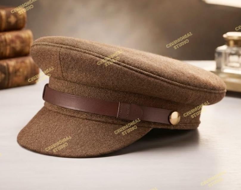 第二次世界大戦時のイギリス軍将校用つば付き制帽 | 第二次世界大戦時