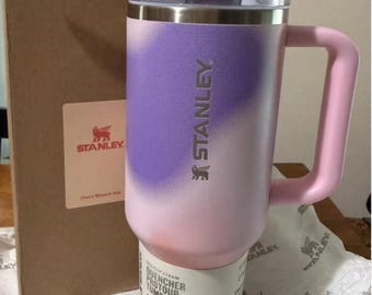 Stanley Quencher H2.0 Rose Petal Motion 40oz ProTour Flip Straw Tumbler Travel Cup Insulated Hydration Mug Gift for Her