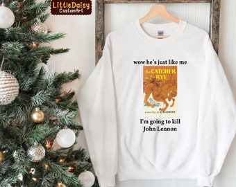 john lennon catcher in the rye shirt