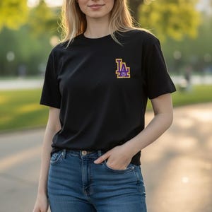 LA Patch Stryk-på broderilapp bild 2