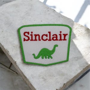 Sinclair Iron-On Embroidery Patch