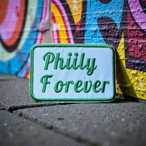 Phiily Forever Iron-On Embroidery Patch