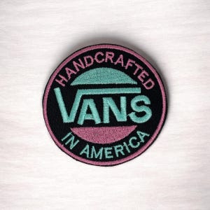 Patch thermocollant pour broderie Vans