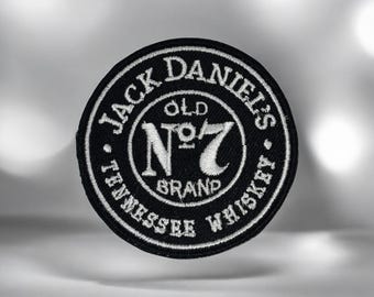 Opstrijkbare borduurpatch Jack Daniel's-patch