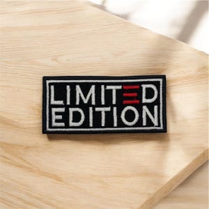 Limitdedition Iron-On Embroidery Patch