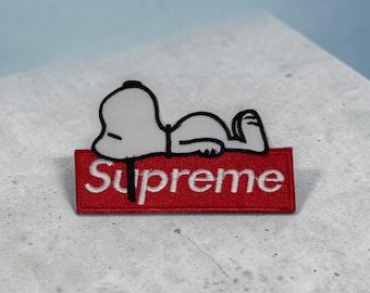 Snoopy Patch Iron-On Embroidery Patch