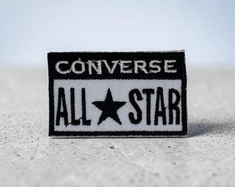 Converse All Star patch om op te strijken of te borduren