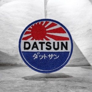 Datsun Iron-On Embroidery Patch