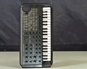 Piano Keyboard Synthesizer Inspired iPhone 4 / 4S Bumper Case Cover