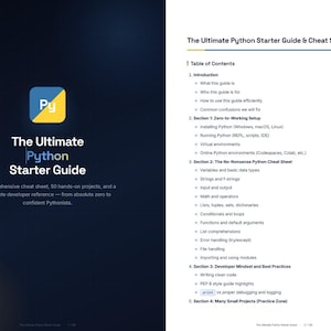 Manual de Python: Más de 50 proyectos de programación, guía práctica para entrevistas técnicas (PDF descargable) imagen 2