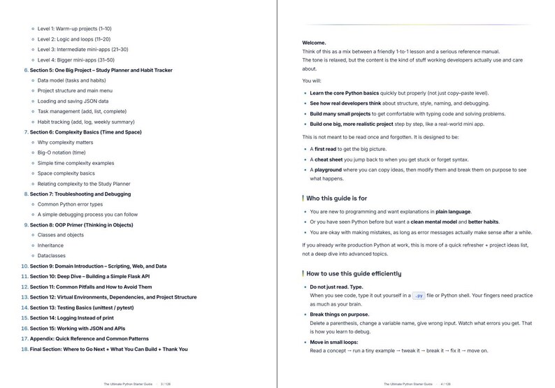 Manual de Python: Más de 50 proyectos de programación, guía práctica para entrevistas técnicas (PDF descargable) imagen 3