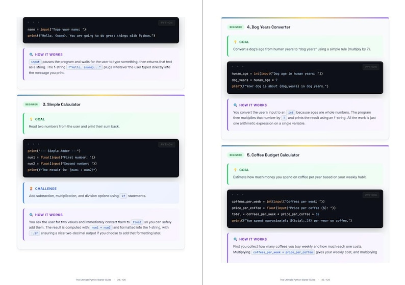 Manual de Python: Más de 50 proyectos de programación, guía práctica para entrevistas técnicas (PDF descargable) imagen 6
