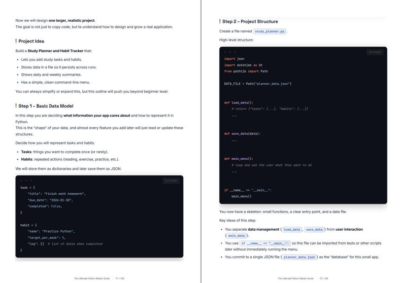 Manual de Python: Más de 50 proyectos de programación, guía práctica para entrevistas técnicas (PDF descargable) imagen 7