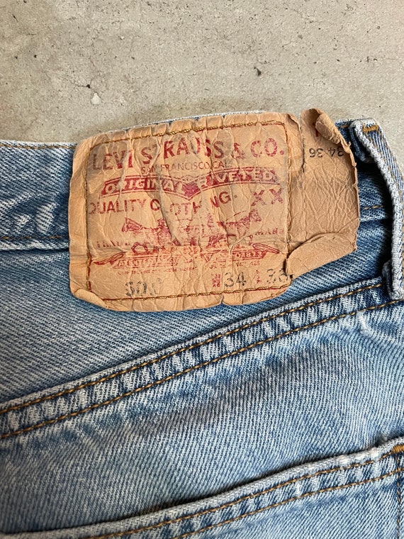 Vintage Levi’s 501 w31” L29”  made in USA 1995 - image 8