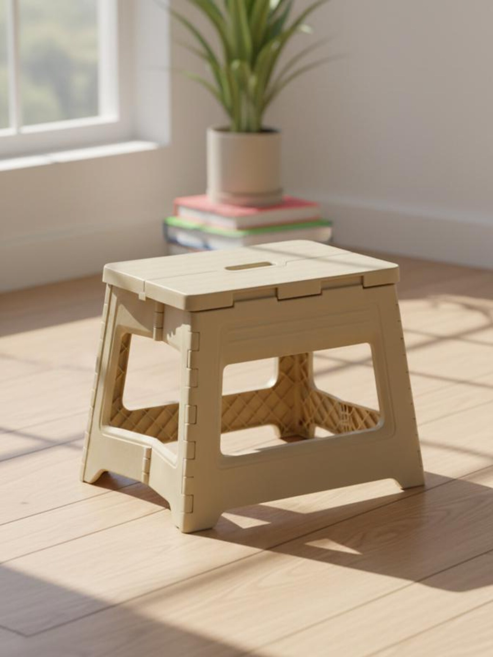 Small Stool Colapsable Compact Foldable Plastic Stool, Portable Step Stool for Small Spaces - Etsy