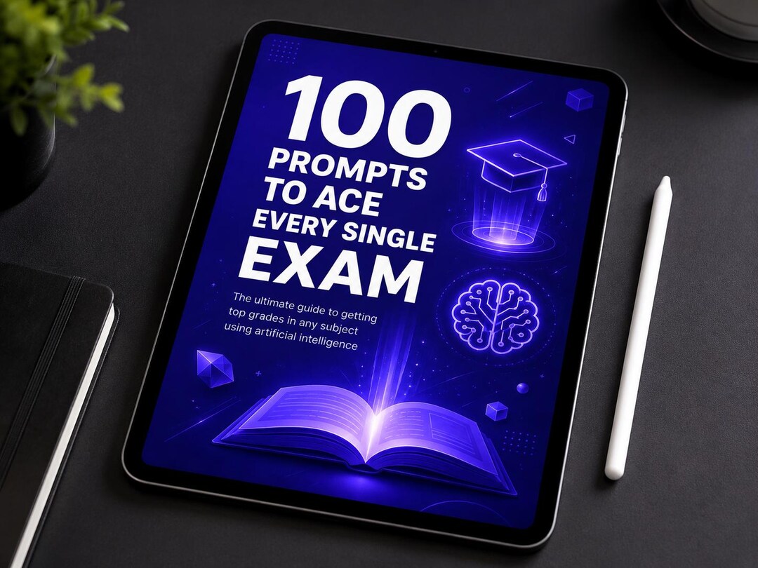 100 Study Prompts for Students | Ace Every Exam | Ultimate Study Guide ...