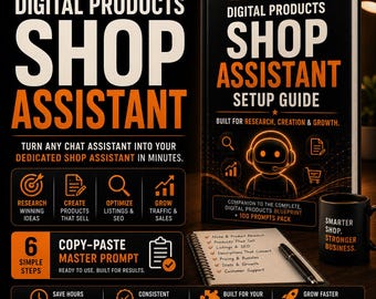 Etsy Seller AI Agent Setup Guide Custom GPT Assistant Prompt PDF