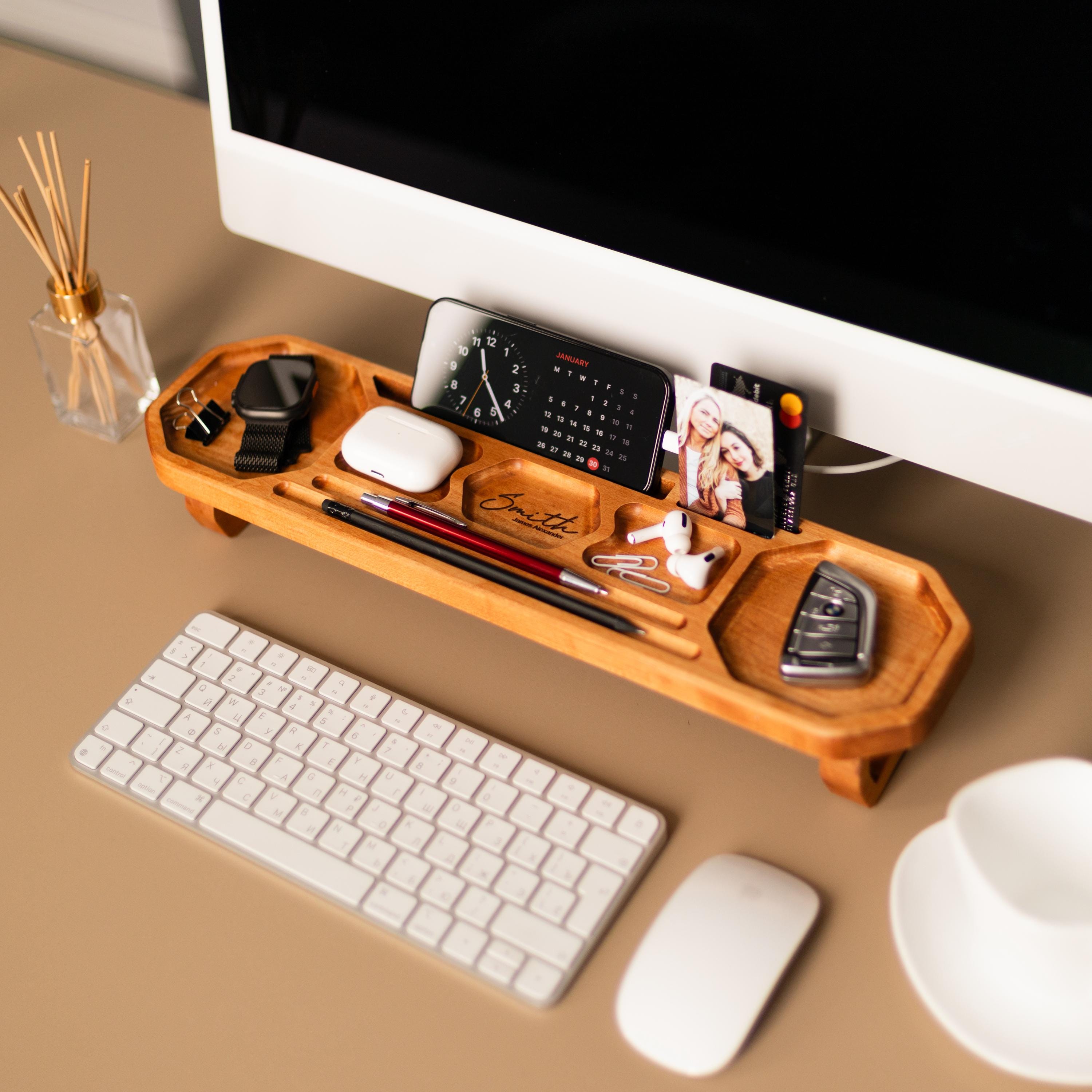 Wood Desk Organizer-Home Office Desk ...
