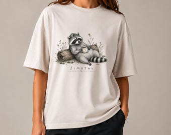 Jimothy Raccoon Shirt, Viral Seattle Raccoon Tee,Trendy Raccoon Meme Shirt, Vintage Pacific Northwest Wildlife Comfort Colors Tee