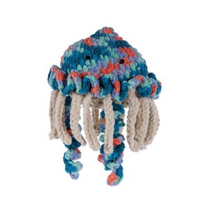 Jasper the Friendly Jellyfish CROCHET PATTERN, Easy PDF Amigurumi Plushie, Kawaii Handmade Gift, Cute Sea Animal Toy