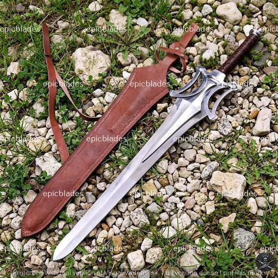 Handmade He-Man Power Sword | Stainless Steel Fantasy Display Sword with Sheath