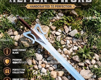 Fully Functional He-man Power sword | Handmade steel Sword with Leather Sheath