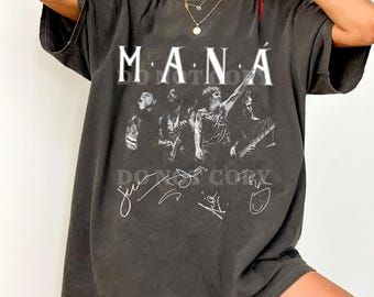 Comfort Colors Maná Vivir Sin Aire Tour Shirt, Mana Band Tour 2025