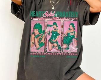 Comfort Colors Mariah The Scientist Tour T-Shirt, Hearts Sold Separately, Concert Tee