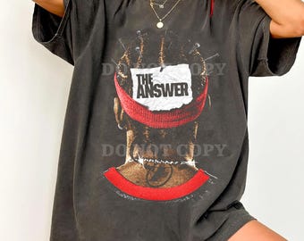 Comfort Colors Allen Iverson The Answer T-Shirt