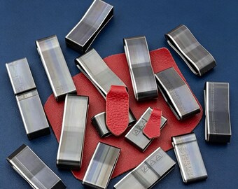 革用ダイカッターセット - 革工芸用ベルト＆ストラップ型テンプレート15個