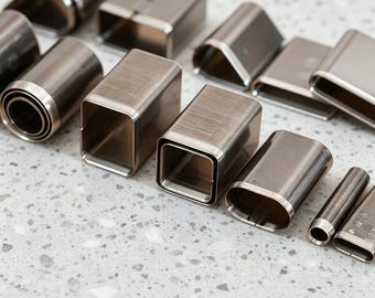 ハイスピードスチール製レザーパンチダイ、財布、バッグ、キーホルダーなどのクラフト用形状
