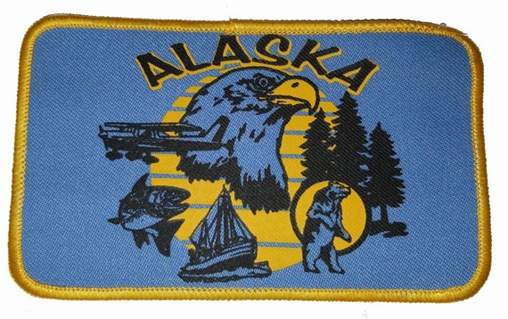 Tahoe California Lake Embroidered Patch 3x5 Iron On Ski Snowboard Neon