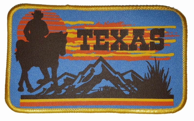 Tahoe California Lake Embroidered Patch 3x5 Iron On Ski Snowboard Neon
