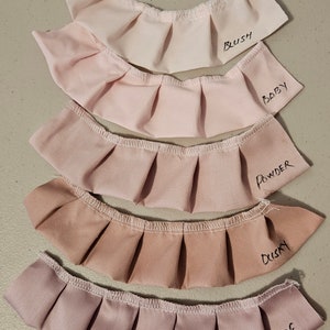 Fabric Colour Samples for Cot Bedding and Bows