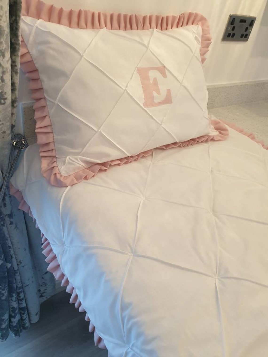 Cot Bedding2pc Set Filled Quilt Pillowcase to Fit Cotbed Etsy UK