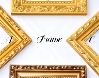 Custom Floating Frame For Oil Painting, Personalized Vintage Art Frame, Made-to-Measure Picture Frame, Frame Wall Decor Art