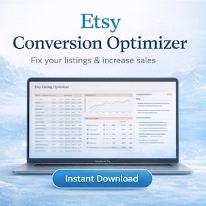 Etsy Listing Conversion Optimizer Template