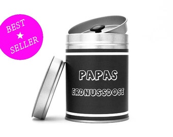 PAPAS petite BOITE ARACHIDES gris