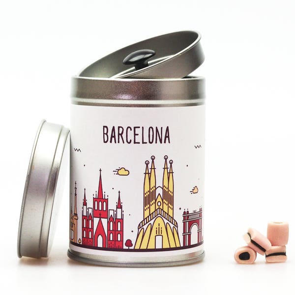 BARCELONA Geschenkbox zur Hochzeit mit Aromaverschluß