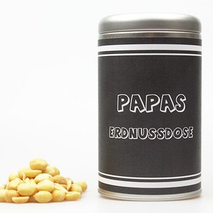 PAPAS ERDNUSSDOSE XXL 750ml grau Bild 1