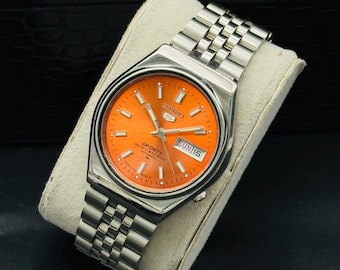 【レアダイヤルカラー】1972年 セイコー 5アクタス SS スクエア　プラ風防 希少なセイコー5アクタスSS Ref. 6106-8470、ヴィンテージの希少な日本
