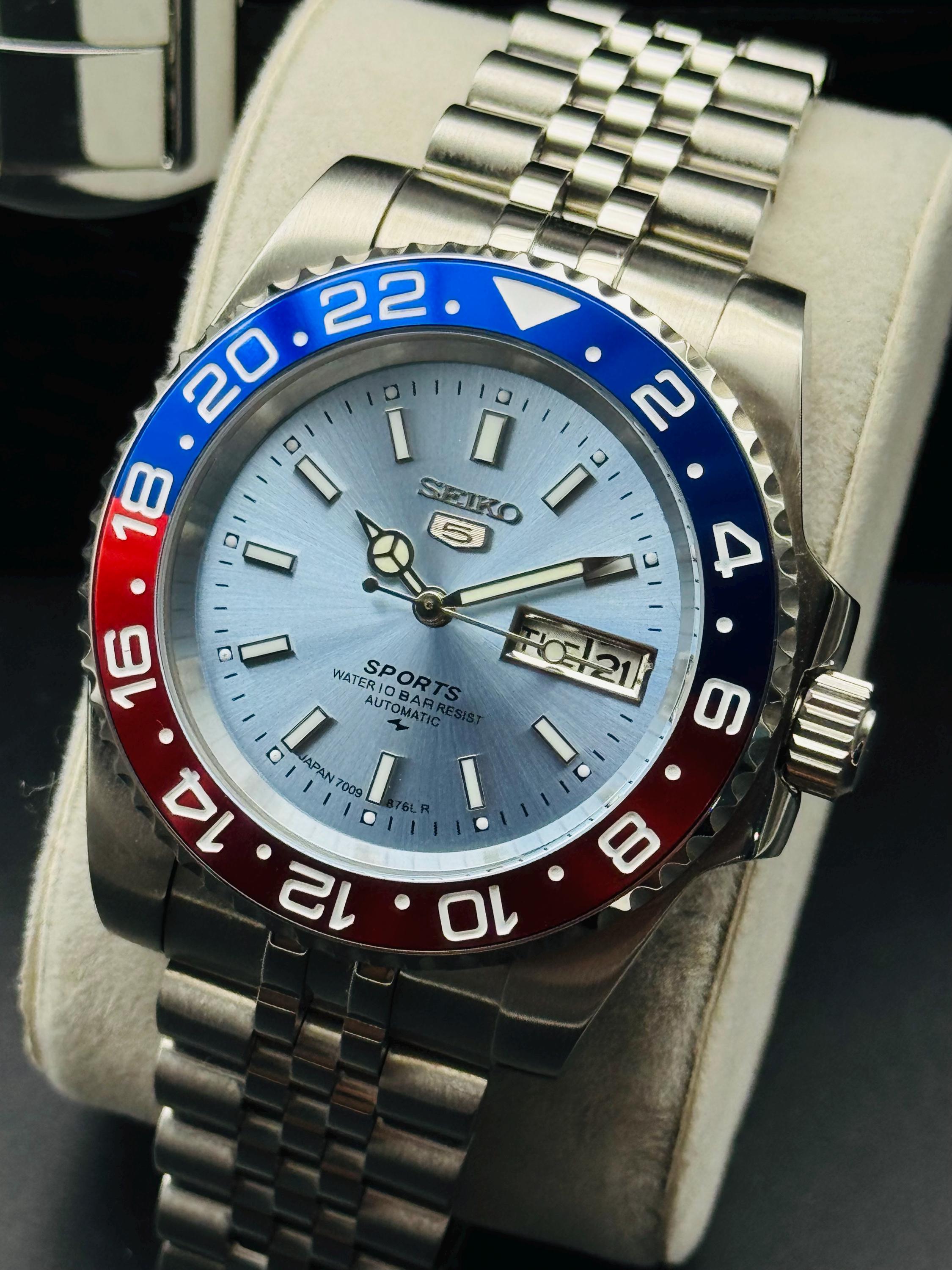 Blue seiko mod - Etsy 日本
