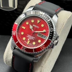 Seiko red watch - Etsy 日本