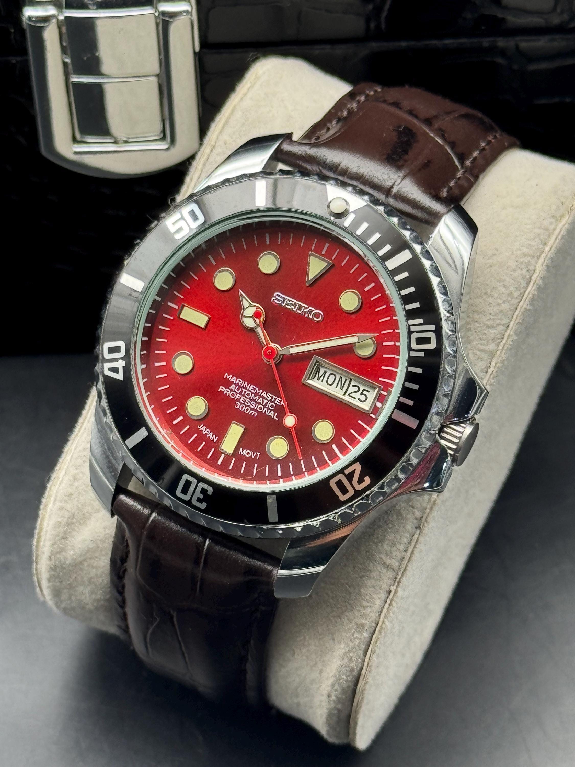 Seiko red watch - Etsy 日本